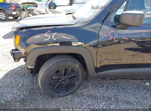 ZACNJBAB1LPL14301 2020 JEEP RENEGADE Black Widok z przodu