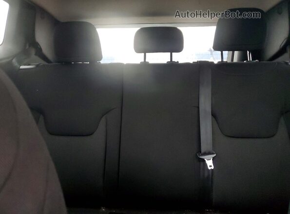 ZACNJBAB2LPL11357 2020 JEEP RENEGADE Black Rear seats view