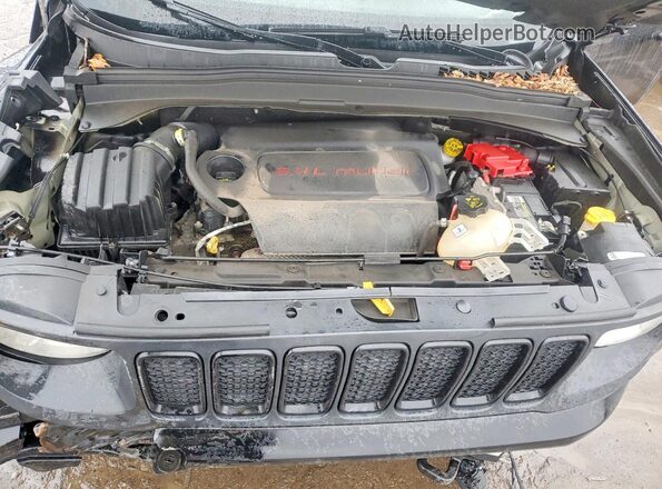 ZACNJBAB2LPL11357 2020 JEEP RENEGADE Black Engine compartment view