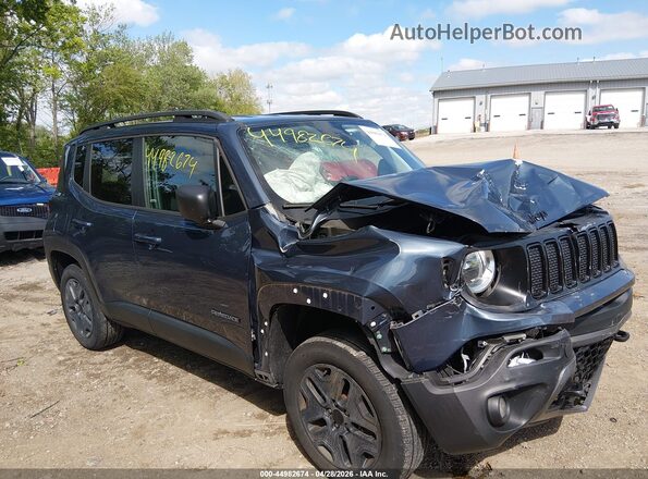 ZACNJBAB4LPL36003 2020 JEEP RENEGADE Blue Դիմացի տեսք