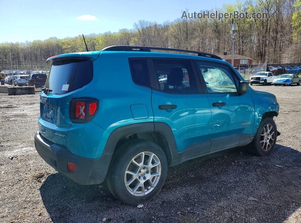 ZACNJBAB7LPL54835 2020 JEEP RENEGADE Blue Հետևի աջ