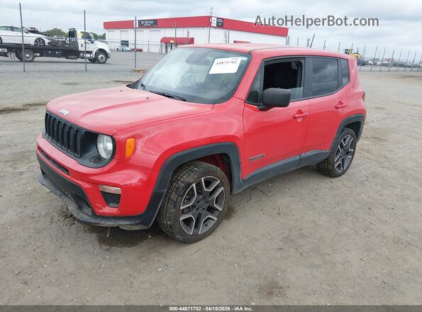 ZACNJBAB9LPL78134 2020 JEEP RENEGADE Red Front left