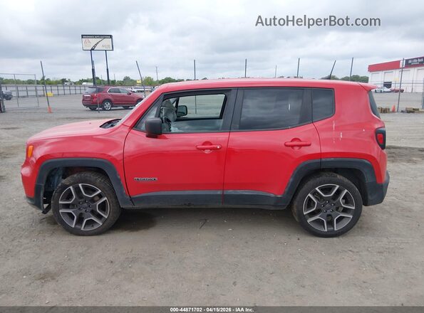 ZACNJBAB9LPL78134 2020 JEEP RENEGADE Red 360 interior view