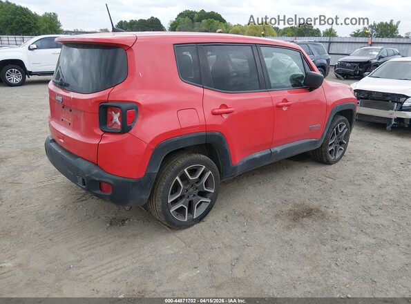 ZACNJBAB9LPL78134 2020 JEEP RENEGADE Red Rear right