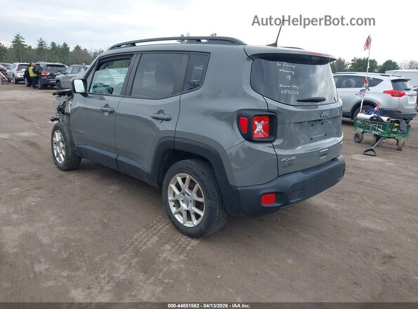 ZACNJBB14LPL00186 2020 JEEP RENEGADE Gray უკანა მარცხენა