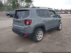 2020 Jeep Renegade Latitude 4x4 Gray vin: ZACNJBB14LPL00186