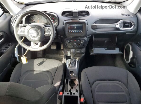 ZACNJBBB2LPL03533 2020 JEEP RENEGADE Gray Առջևի վահանակի տեսք