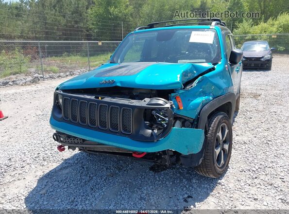 ZACNJBC10LPL98034 2020 JEEP RENEGADE Teal Widok z przodu