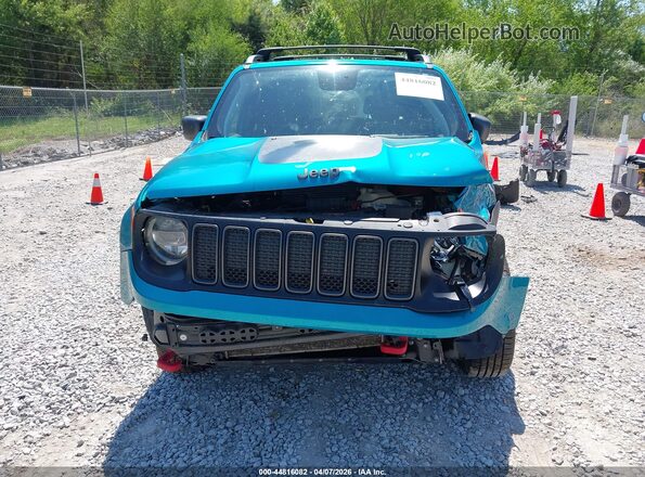 ZACNJBC10LPL98034 2020 JEEP RENEGADE Teal Widok zestawu wskaźników