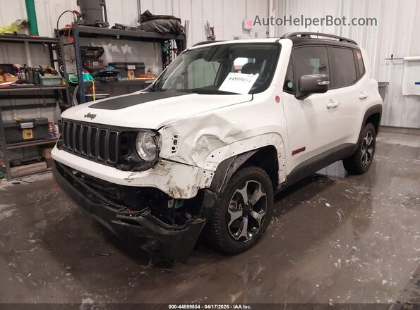 ZACNJBC17LPL02772 2020 JEEP RENEGADE Белый Вид спереди