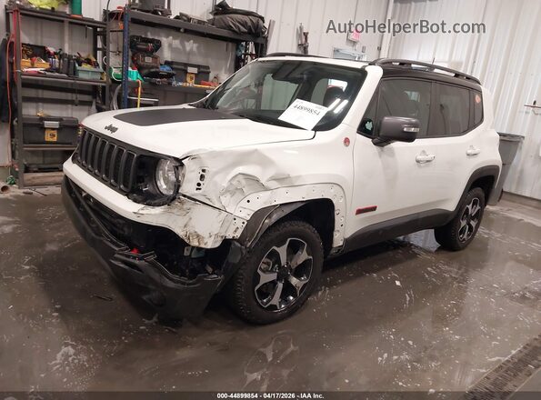 ZACNJBC17LPL02772 2020 JEEP RENEGADE Белый Передняя левая четверть