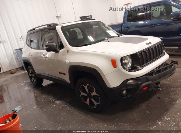 ZACNJBC17LPL02772 2020 JEEP RENEGADE Белый Передняя правая четверть