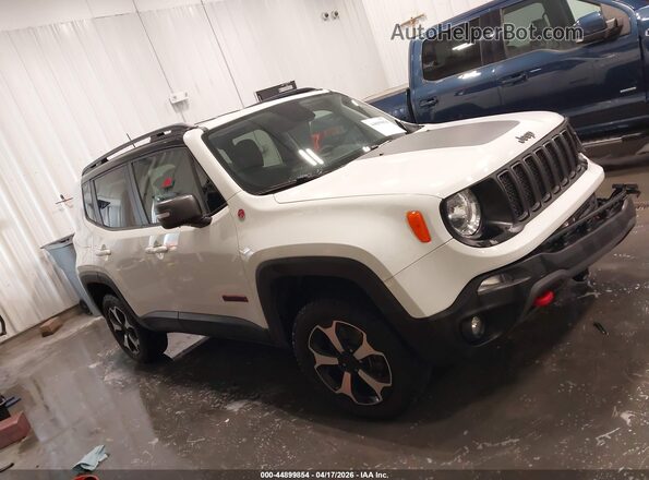 ZACNJBC17LPL02772 2020 JEEP RENEGADE Белый Вид задней части салона