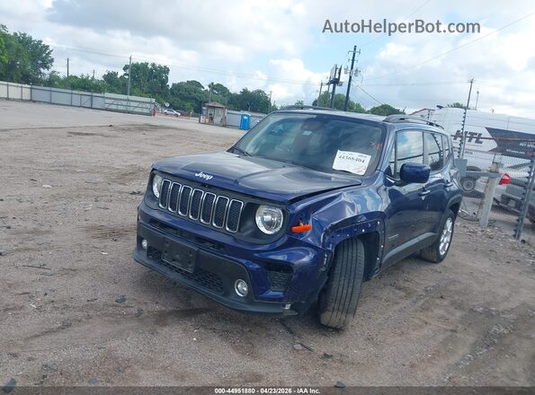 ZACNJCBB6MPN20011 2021 JEEP RENEGADE Dark Blue Передняя левая четверть