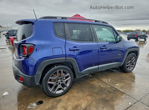 ZACNJCBB8MPM66565 2021 JEEP RENEGADE Blue Rear right