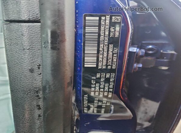 ZACNJCBB8MPM66565 2021 JEEP RENEGADE Blue VIN sticker view