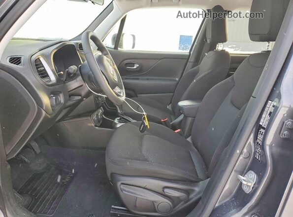 ZACNJDA11NPN50601 2022 JEEP RENEGADE Gray Widok wnętrza z przodu