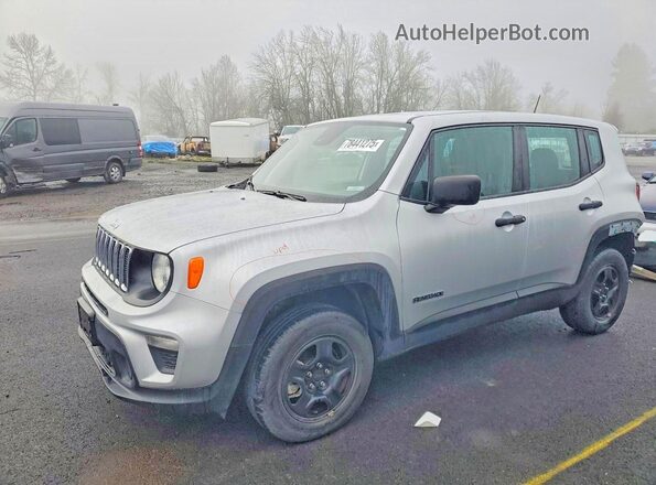 ZACNJDAB5MPN21321 2021 JEEP RENEGADE Silver Przód lewy