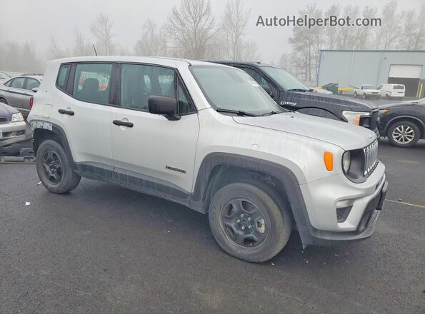 ZACNJDAB5MPN21321 2021 JEEP RENEGADE Silver Przód prawy