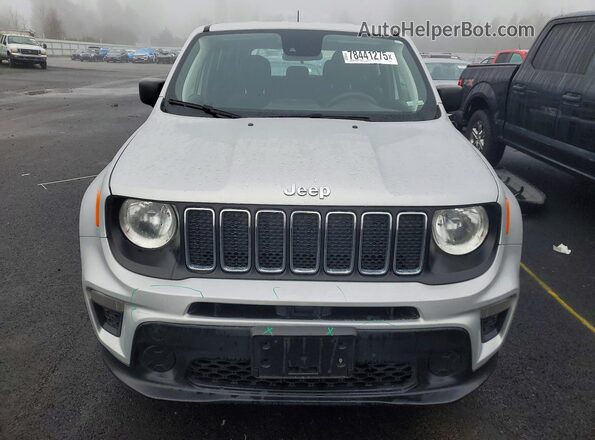 ZACNJDAB5MPN21321 2021 JEEP RENEGADE Silver Widok z przodu
