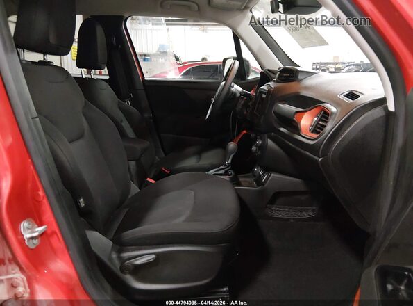 ZACNJDAB9MPM27393 2021 JEEP RENEGADE Red Front interior view