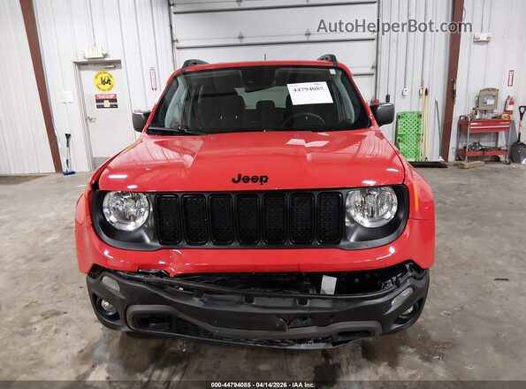 ZACNJDAB9MPM27393 2021 JEEP RENEGADE Red Instrument cluster view
