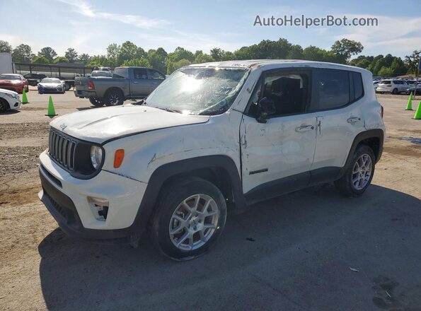 ZACNJDB13PPP19101 2023 JEEP RENEGADE Белый Передняя левая четверть