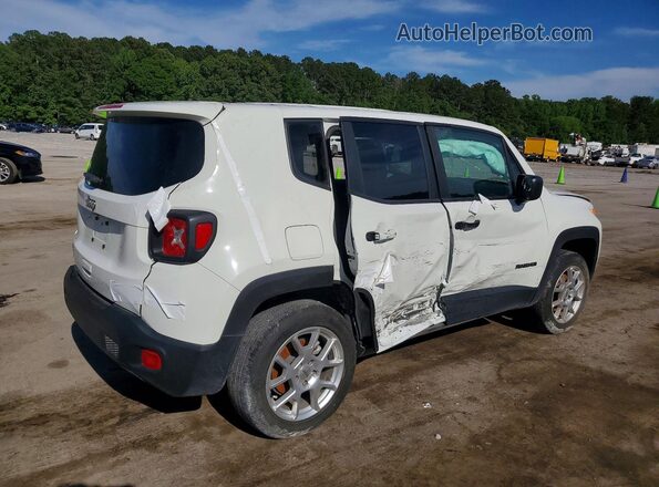 ZACNJDB13PPP19101 2023 JEEP RENEGADE Белый Задняя правая четверть