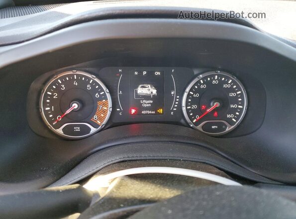 ZACNJDB13PPP24041 2023 JEEP RENEGADE Blue Widok zestawu wskaźników