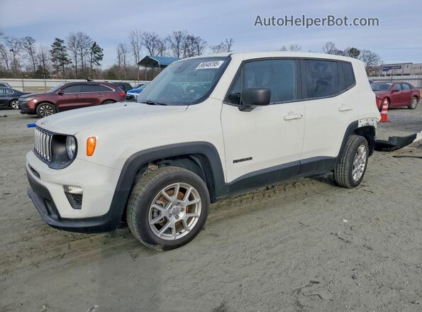 ZACNJDB16PPP13082 2023 JEEP RENEGADE Белый Передняя левая четверть