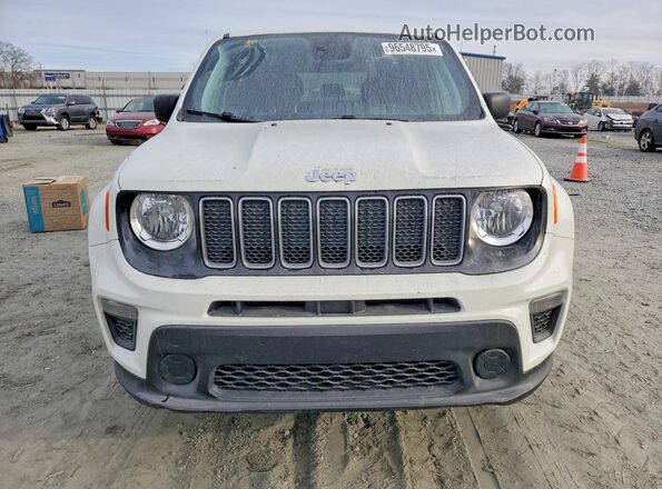 ZACNJDB16PPP13082 2023 JEEP RENEGADE Белый Вид спереди