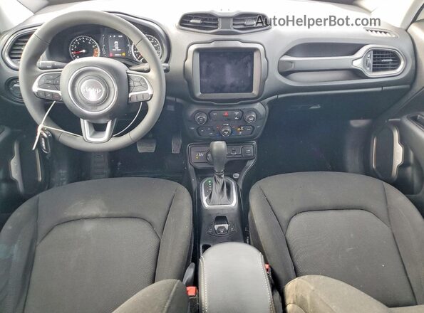 ZACNJDB16PPP13082 2023 JEEP RENEGADE Белый Вид панели приборов