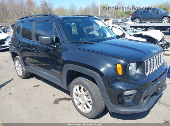 ZACNJDB18NPN85814 2022 JEEP RENEGADE Черный Передняя правая четверть