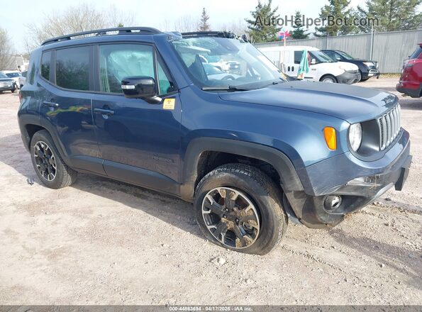 ZACNJDB18PPP59822 2023 JEEP RENEGADE Синий Передняя правая четверть
