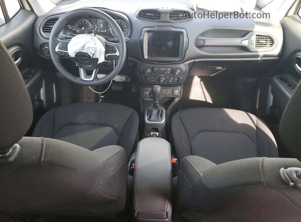 ZACNJDB19PPP55505 2023 JEEP RENEGADE White Առջևի վահանակի տեսք