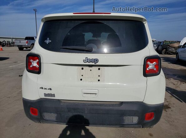 ZACNJDB19PPP55505 2023 JEEP RENEGADE White Հետևի տեսք