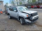 2021 Jeep Renegade Latitude 4x4 Silver vin: ZACNJDBB1MPM96934
