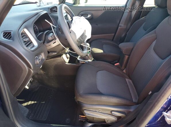 ZACNJDBB2MPN13241 2021 JEEP RENEGADE Blue Widok wnętrza z przodu