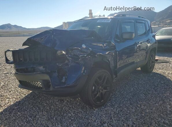 ZACNJDBB2MPN13241 2021 JEEP RENEGADE Blue Przód lewy