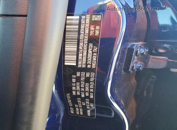 ZACNJDBB2MPN13241 2021 JEEP RENEGADE Blue Widok komory silnika