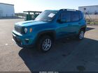2021 Jeep Renegade Latitude 4x4 Green vin: ZACNJDBB4MPM75236