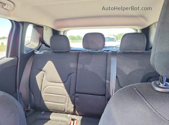 ZACNJDBB8MPM52025 2021 JEEP RENEGADE Red უკანა სავარძლების ხედი