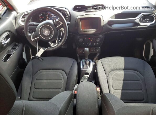 ZACNJDBB8MPM60433 2021 JEEP RENEGADE Orange Առջևի վահանակի տեսք