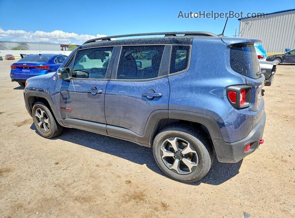 ZACNJDC12MPM98178 2021 JEEP RENEGADE Blue Rear left