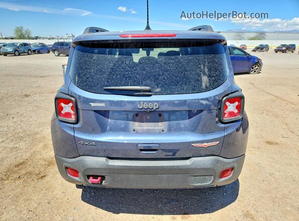 ZACNJDC12MPM98178 2021 JEEP RENEGADE Blue Rear view