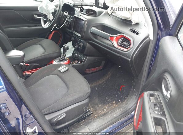 ZACNJDC17MPM50031 2021 JEEP RENEGADE Blue წინა სალონის ხედი