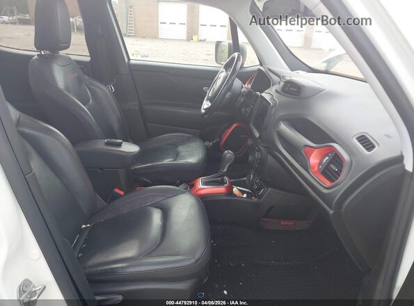 ZACNJDC18MPM30550 2021 JEEP RENEGADE White Front interior view