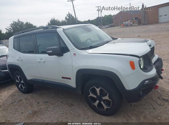 ZACNJDC18MPM30550 2021 JEEP RENEGADE White Rear interior view