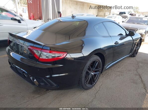 ZAM45VLA5J0271511 2018 MASERATI GRANTURISM Black Tył prawy