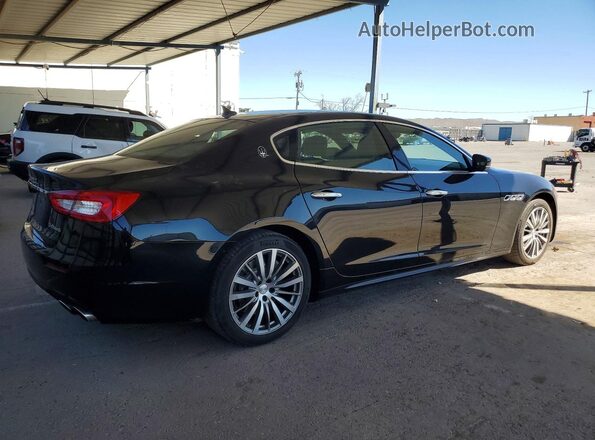 ZAM56YPA1J1286675 2018 MASERATI QUATTROPOR Черный Задняя правая четверть